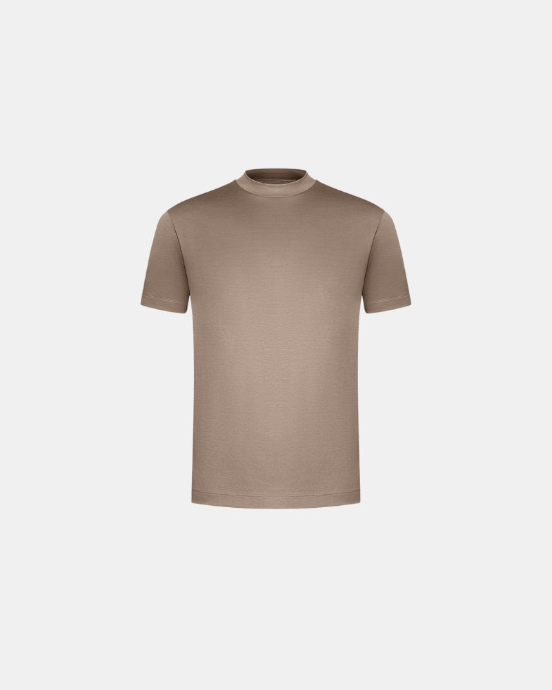 Shiny Crew-neck T‑Shirt