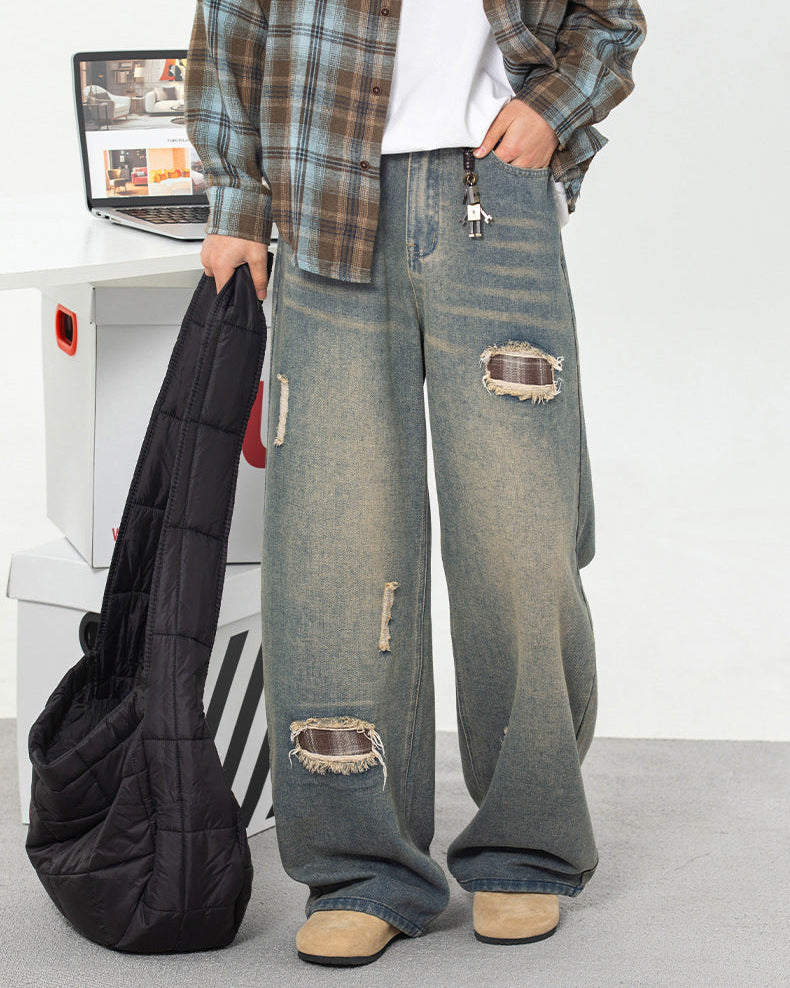 The Marrow Patch Denim Jeans