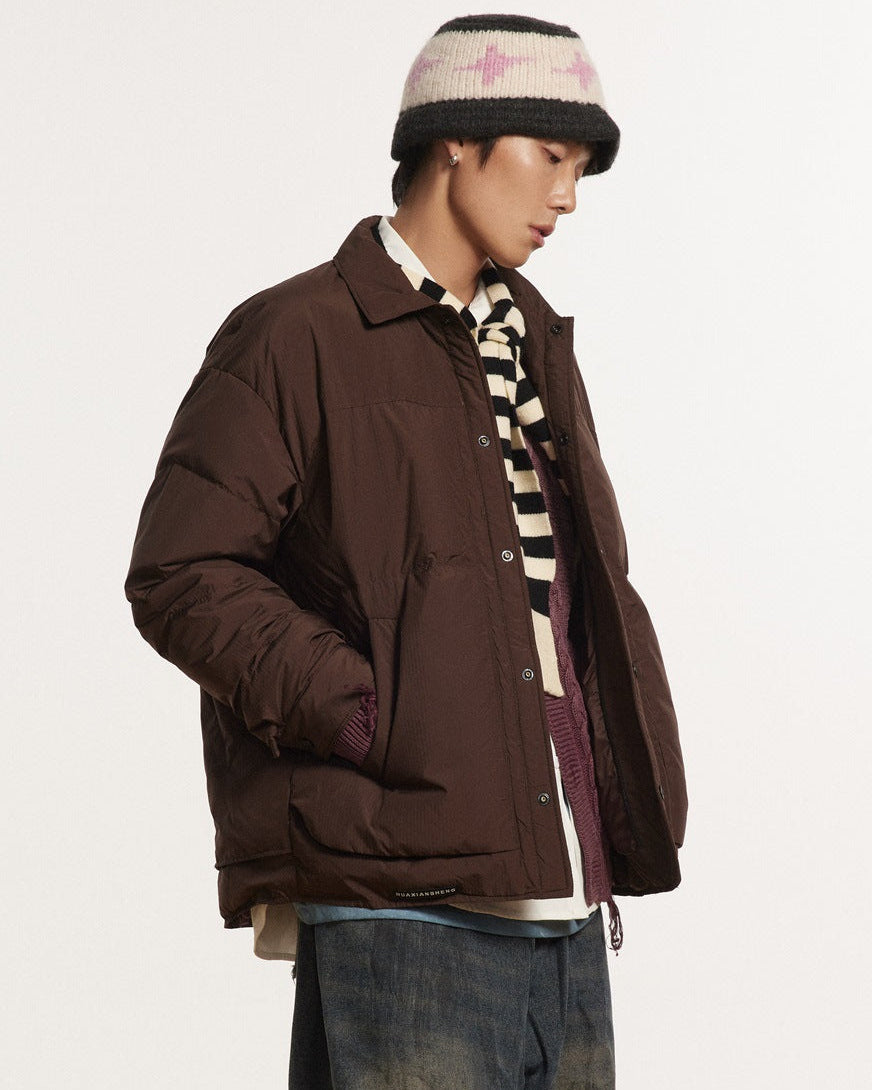 The Lapel Down Overshirt