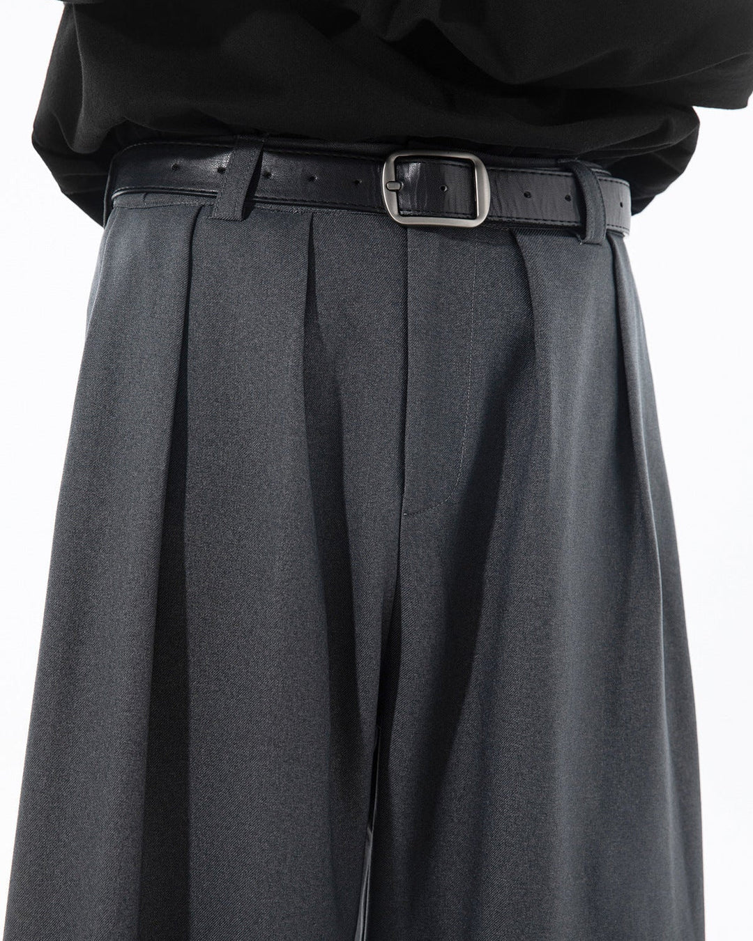 The Draped Ease Pleat Trousers