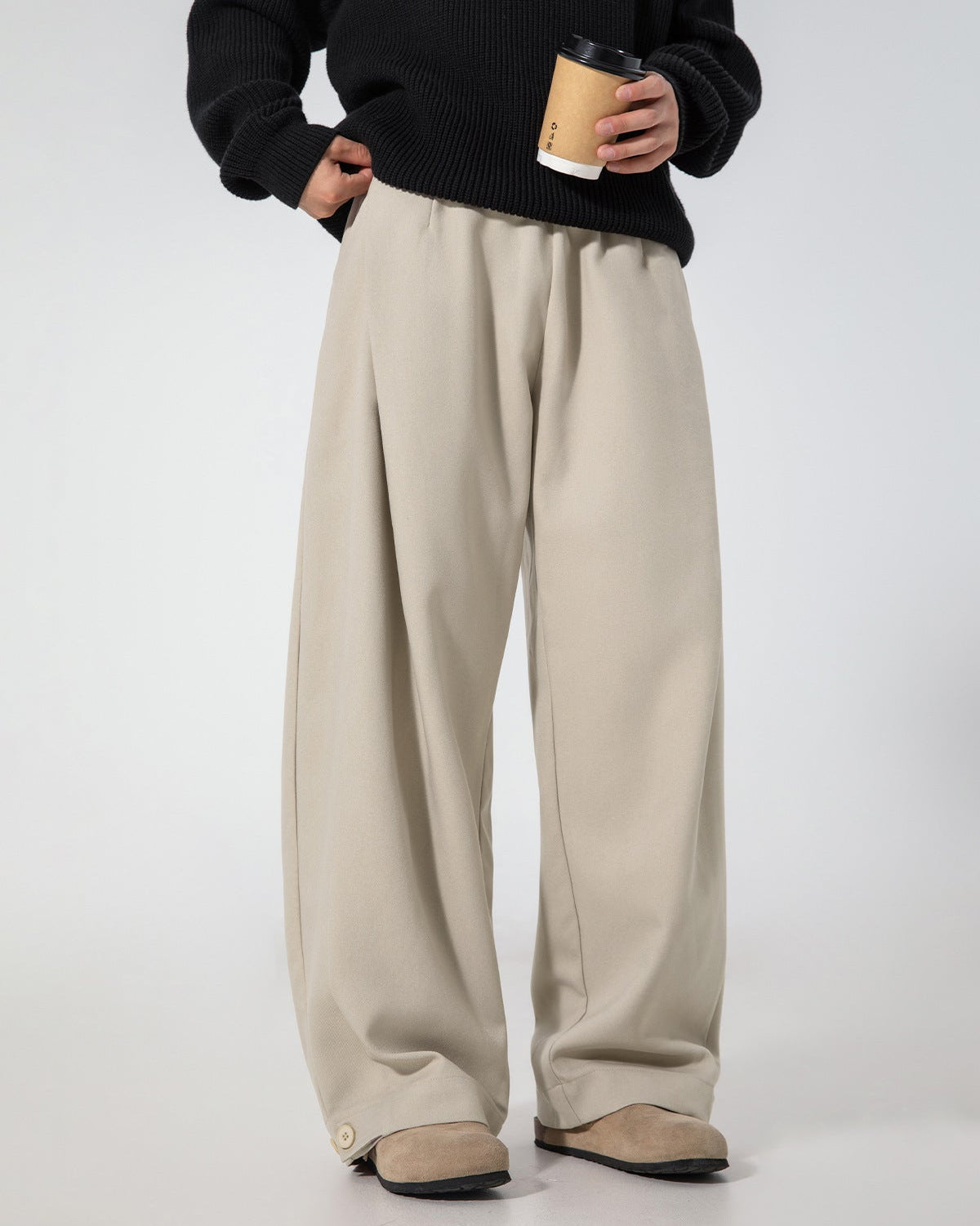 The Contour Pleat Drape Jeans