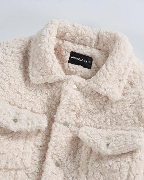 The Sable Shearling Overshirt Jacket