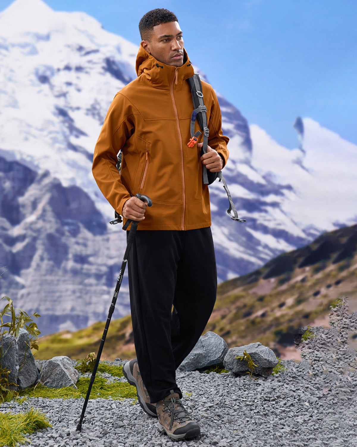 Hooded Waterproof Isolated Wind Jacket