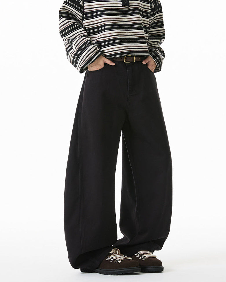 The Contour Split Cotton Jeans