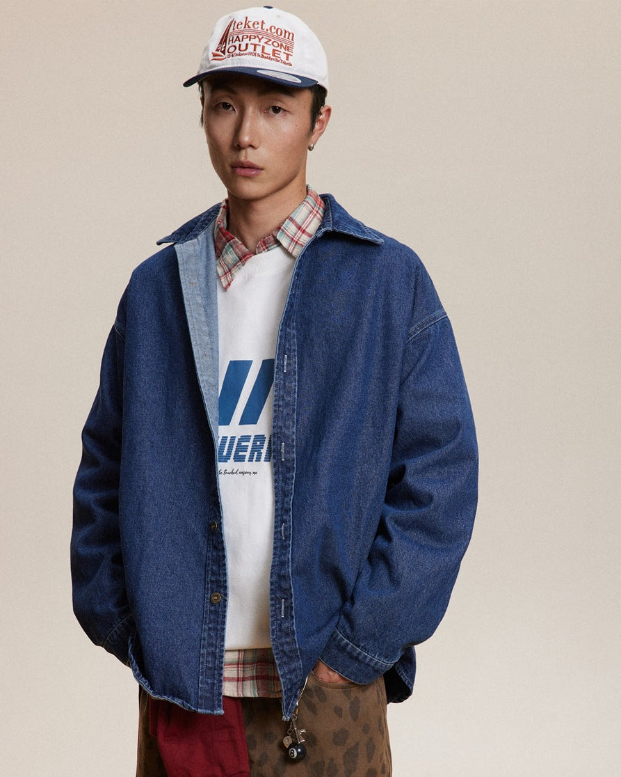 The Summit Indigo Overshirt