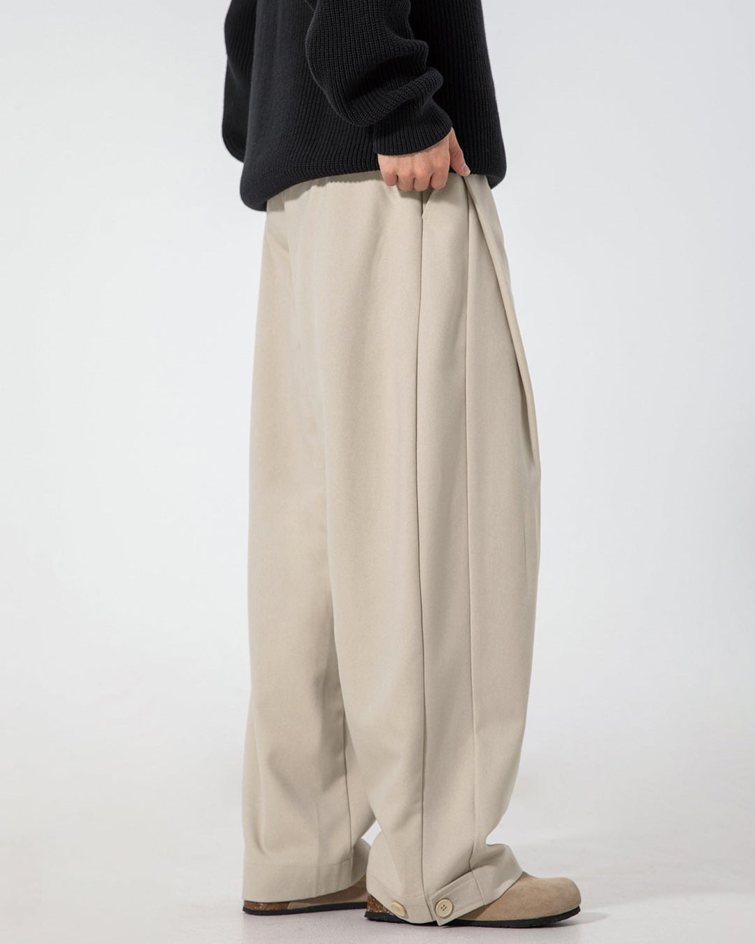 The Contour Pleat Drape Jeans