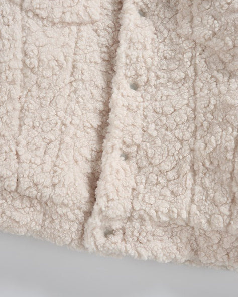 The Sable Shearling Overshirt Jacket