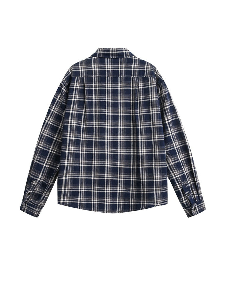 The Everton Plaid Cotton Overshirt