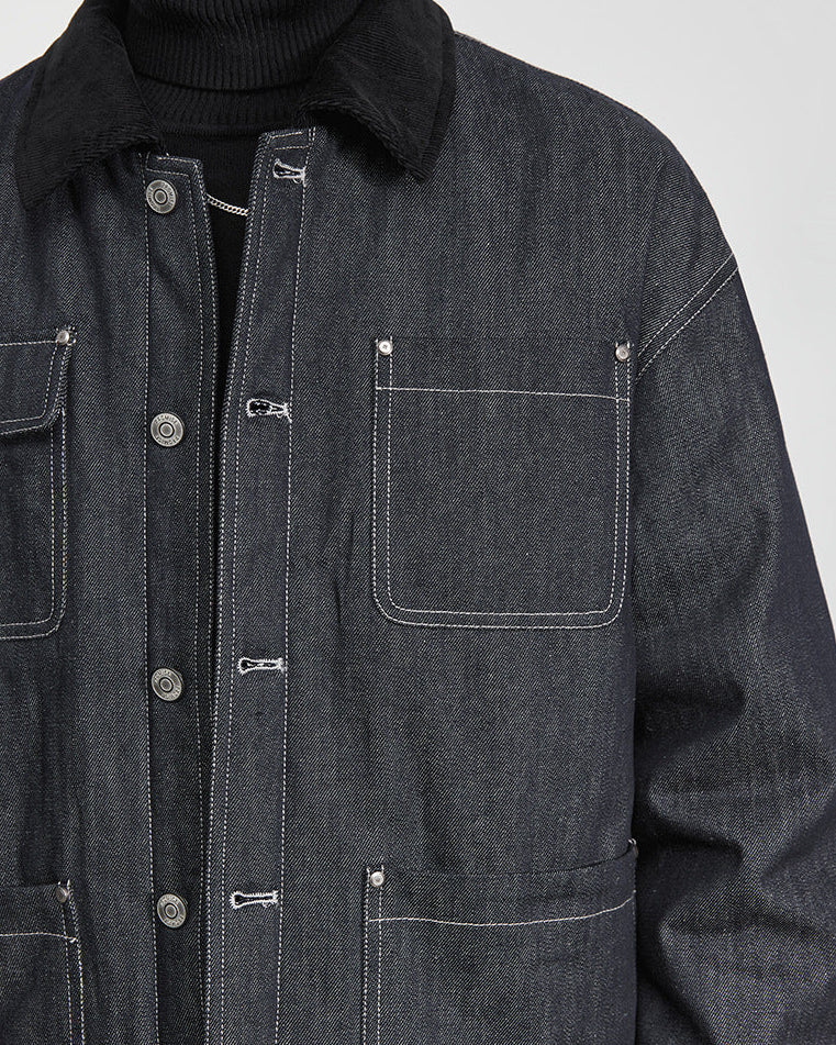 The Montclair Denim Down Jacket