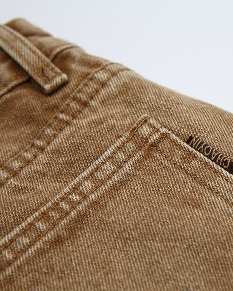 The Chromewash Straight Denim Jeans