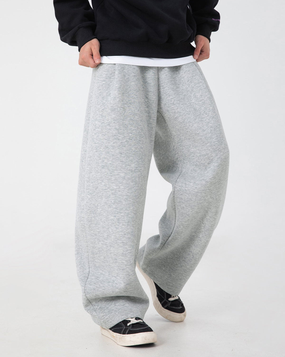 The 3D Pleated Sweatpants