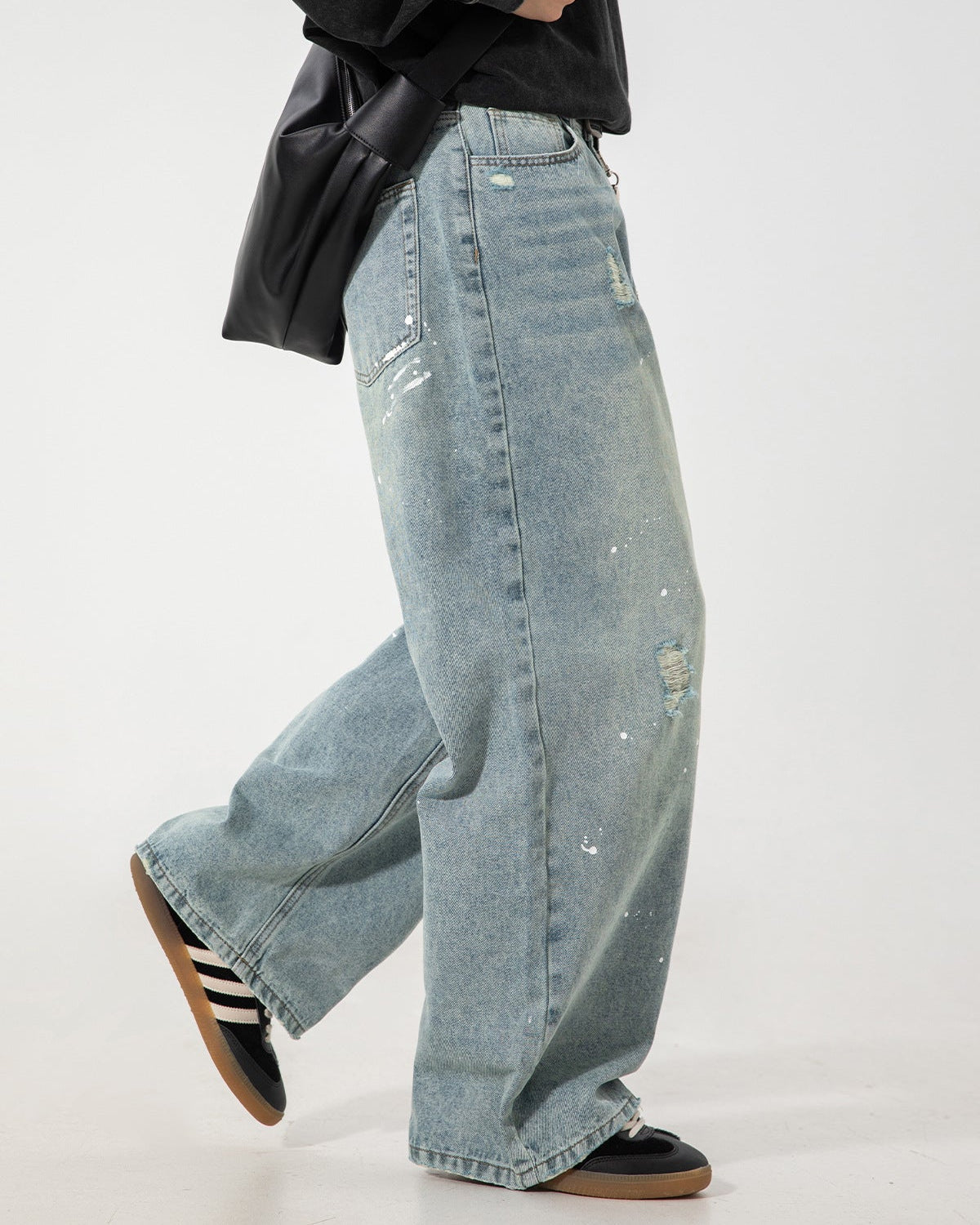 The Inkflow Washed Denim Jeans