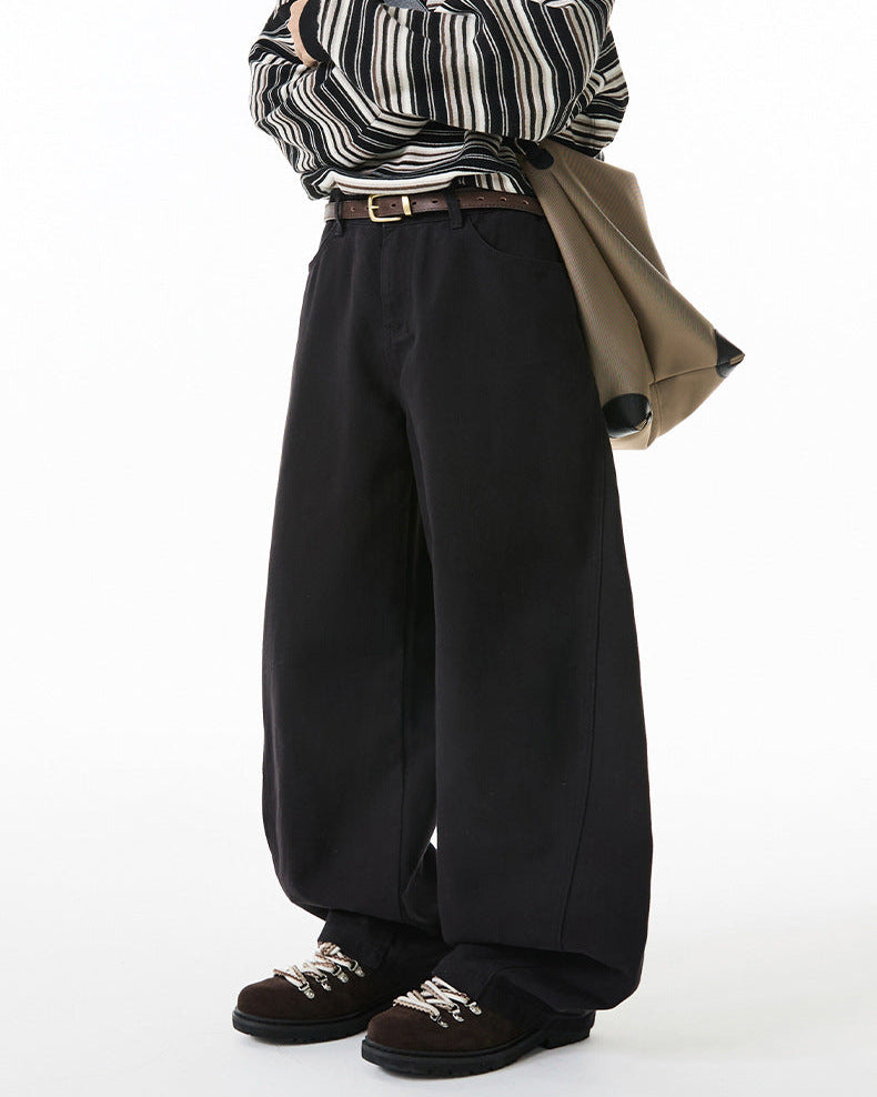 The Contour Split Cotton Jeans