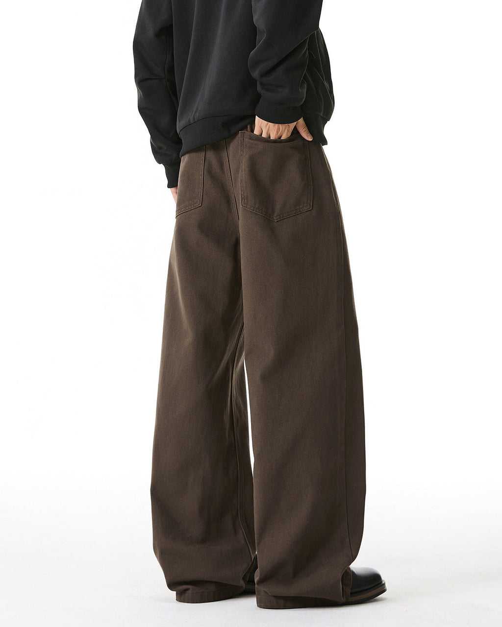 The Contour Weave Cotton Slacks