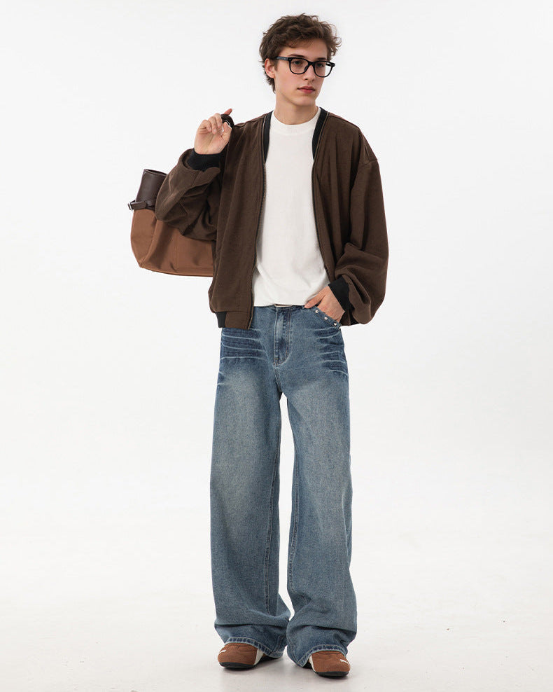 The Rivet Fade Straight Jeans