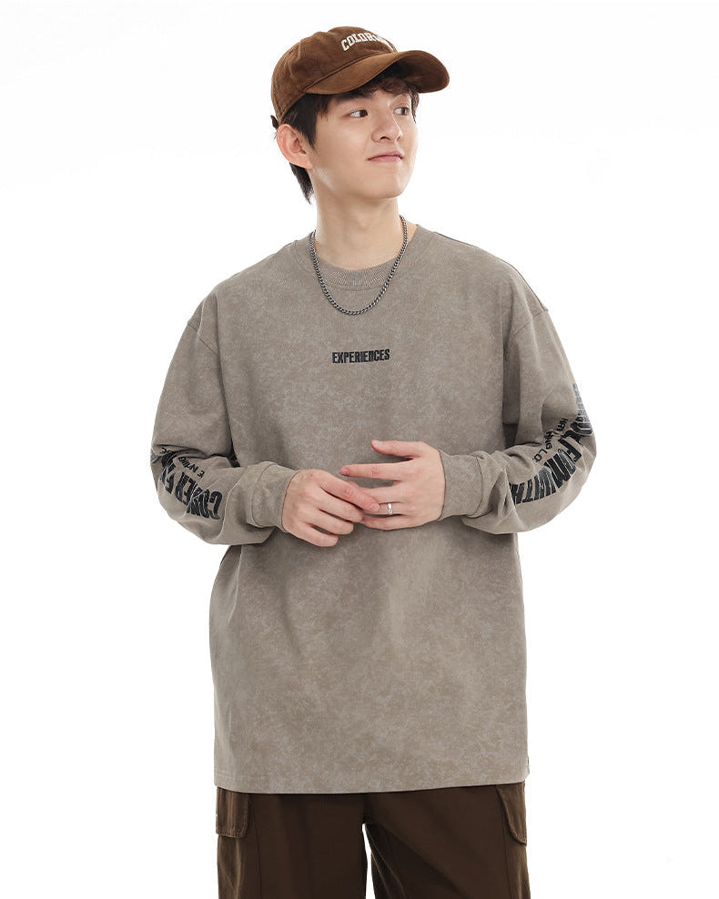 The Mottler Textured Crew Sweater