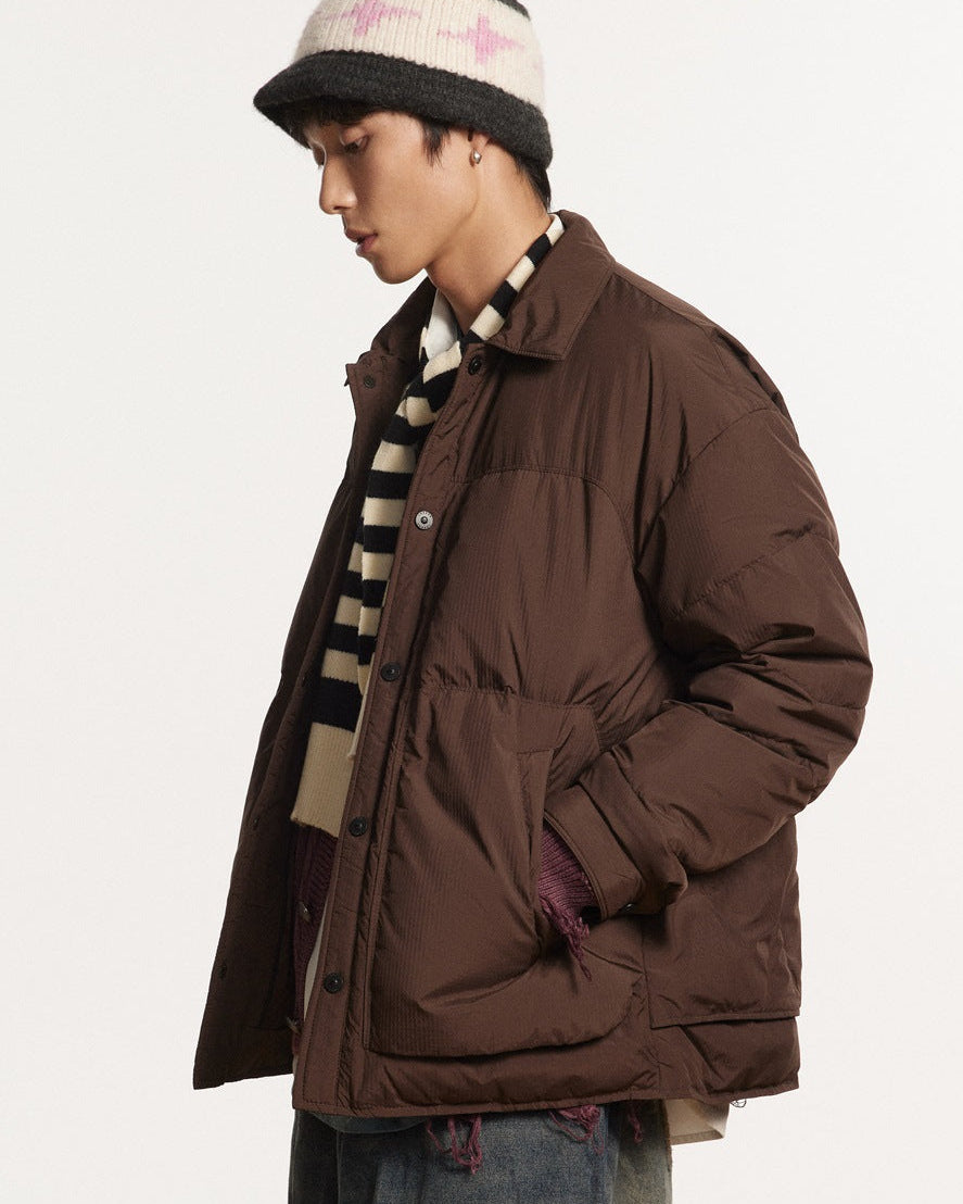 The Lapel Down Overshirt