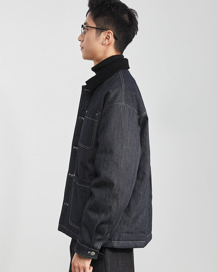 The Montclair Denim Down Jacket
