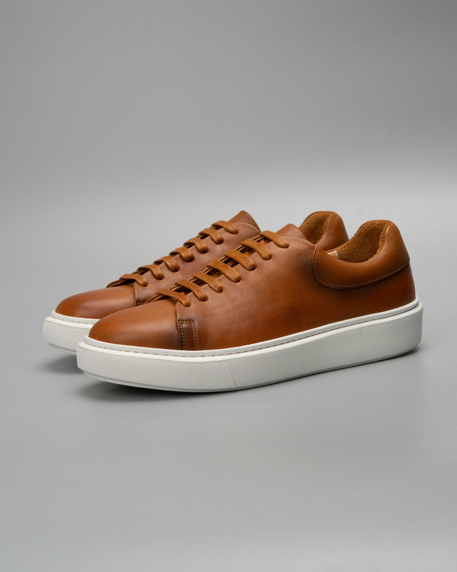 The Small Tire Vintage Leather Sneakers