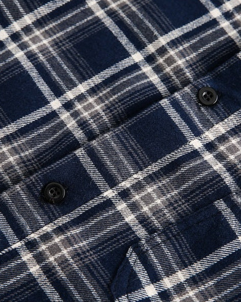 The Everton Plaid Cotton Overshirt