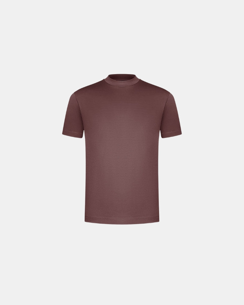 Shiny Crew-neck T‑Shirt