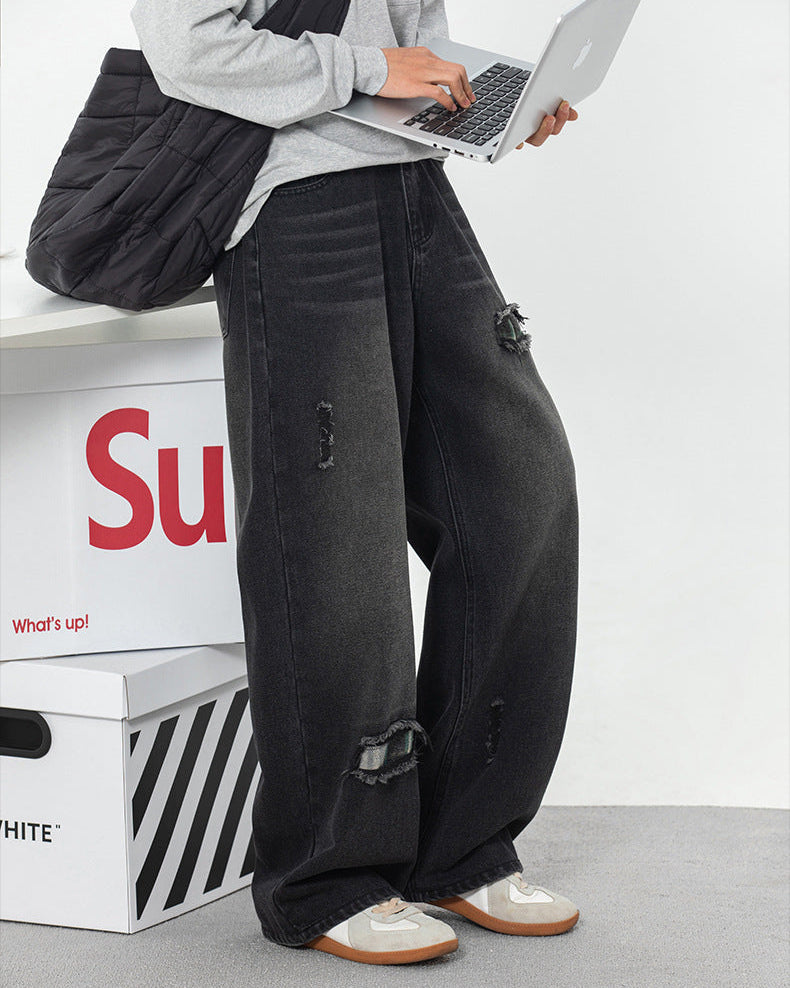 The Marrow Patch Denim Jeans