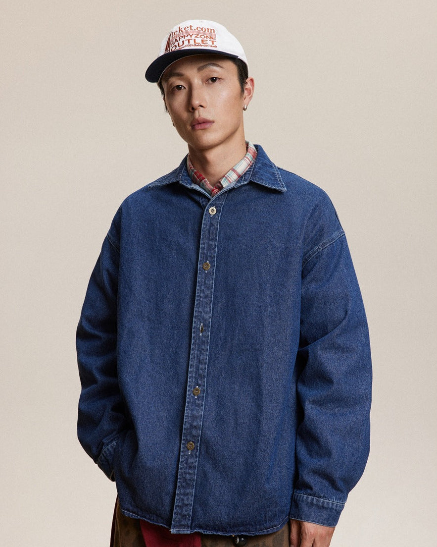 The Summit Indigo Overshirt