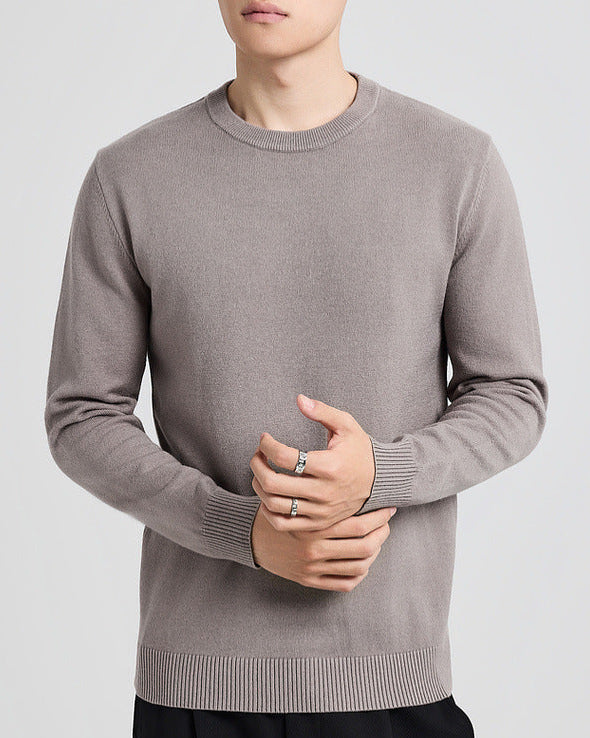 The Mercer Tencel-Wool Crewneck Sweater