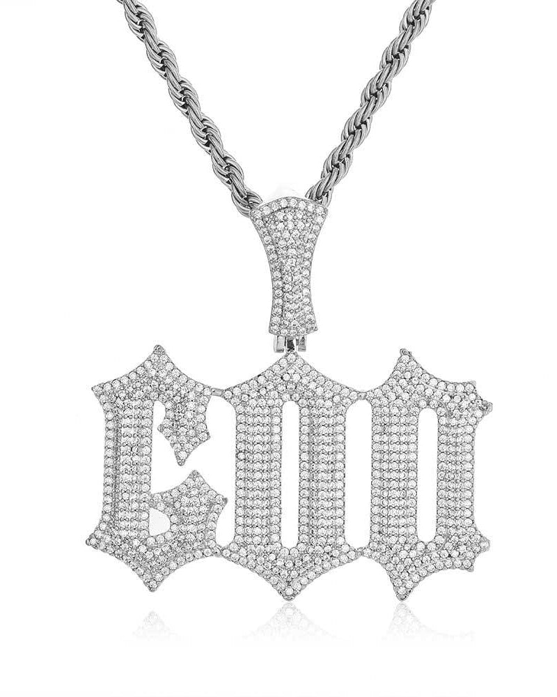 COD Iced Gothic Pendant Chain