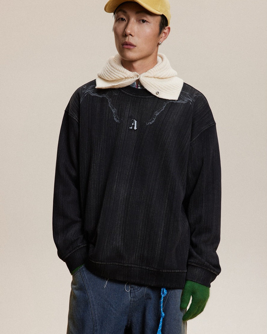 The Brushstroke Lounge Sweater