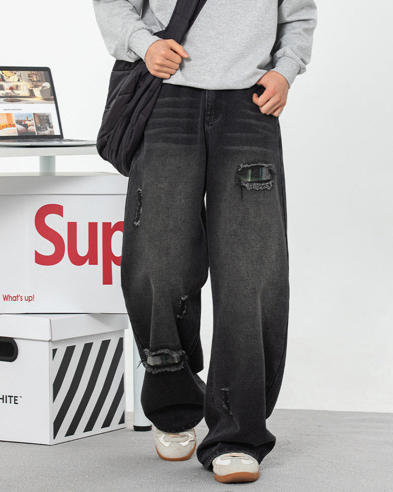 The Marrow Patch Denim Jeans