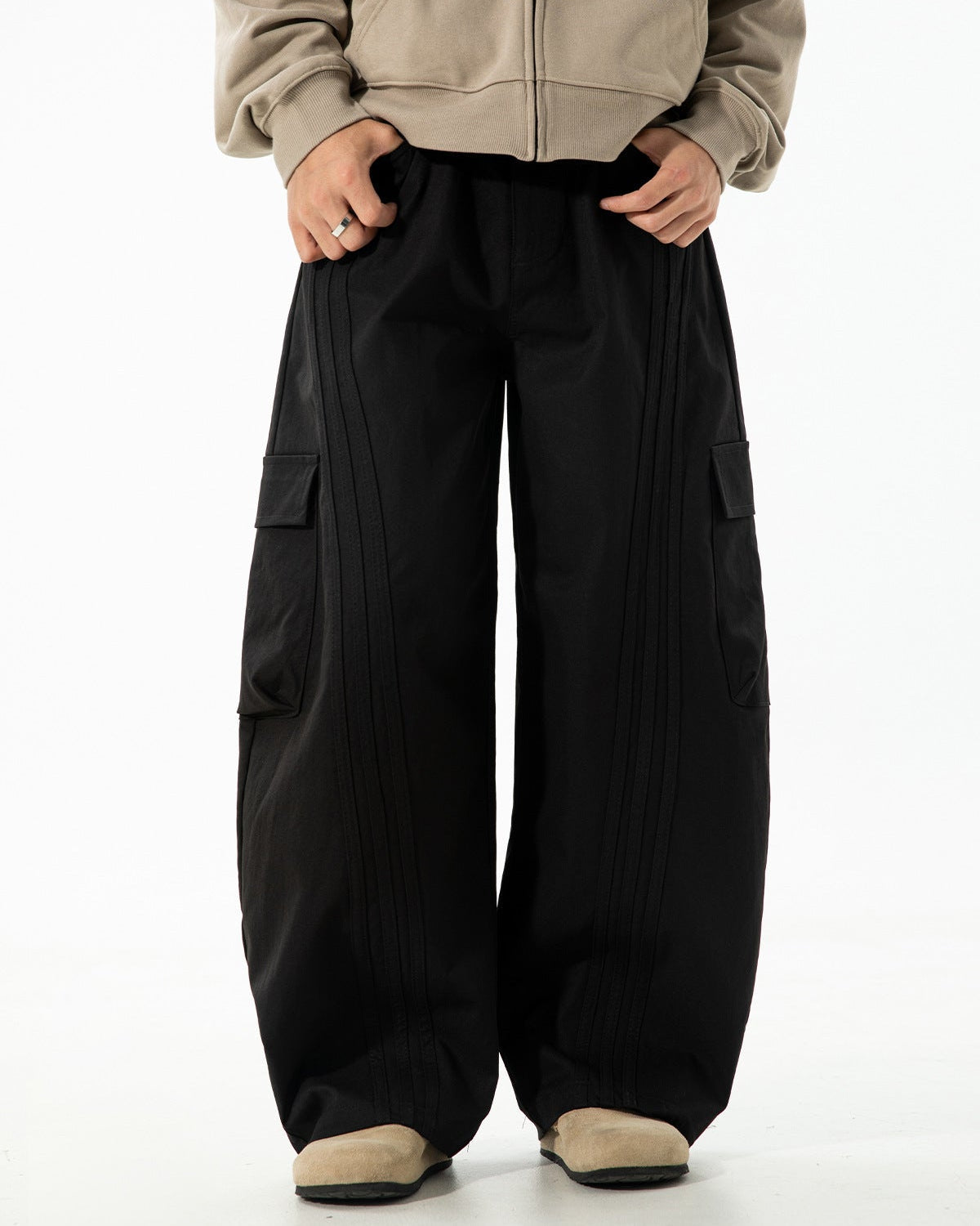 The Urban Edge Patchwork Cargo Pants