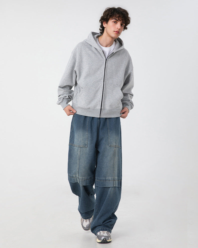 The Split Hem Structure Jeans