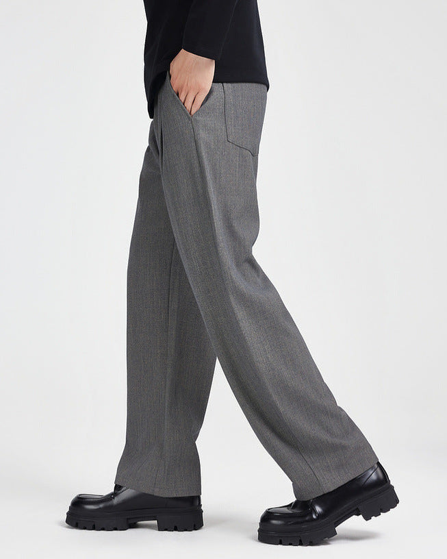 The Dual-Tone Modern Stretch Pants