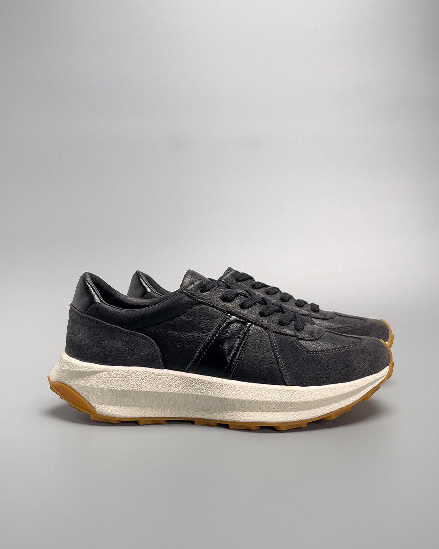 The Wolverine Classic Black Leather Sneakers