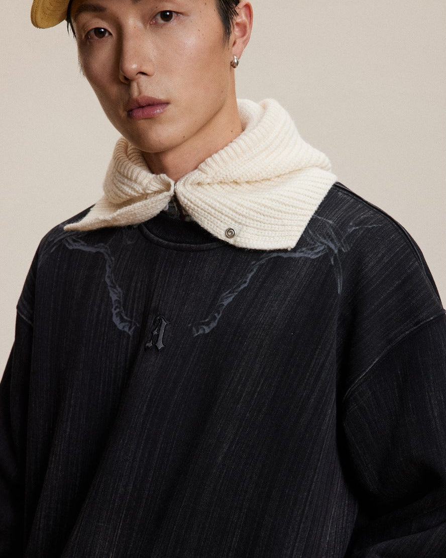 The Brushstroke Lounge Sweater