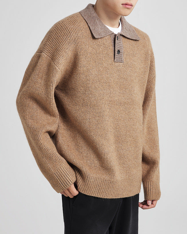 The Heritage Lapel Sweater