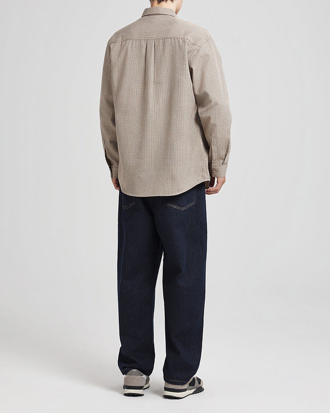 The Carbon Brushed Plaid Shirt