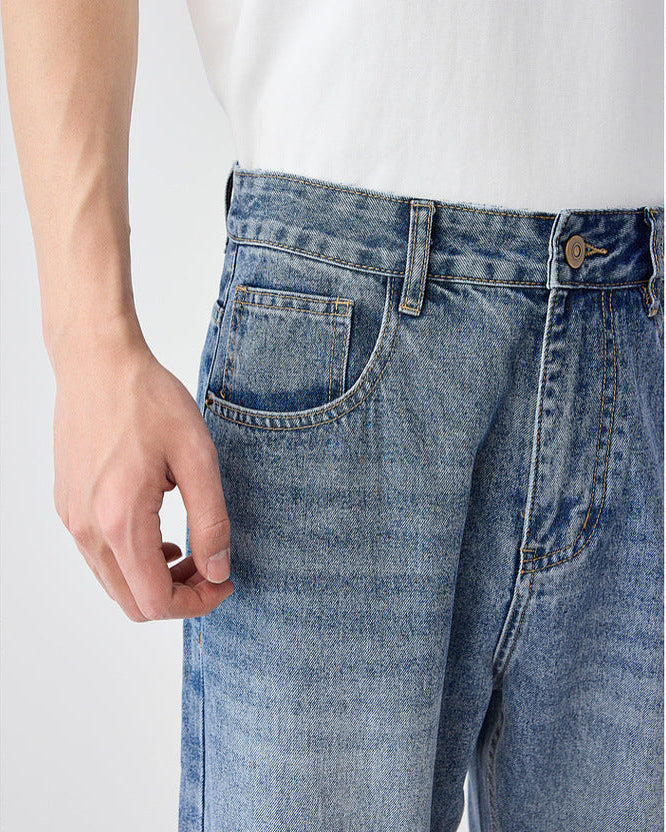 Tencel Luxe Micro-Tapered Jeans