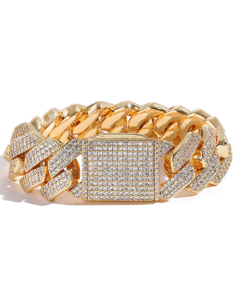 Imperial Cuban Ice Bracelet