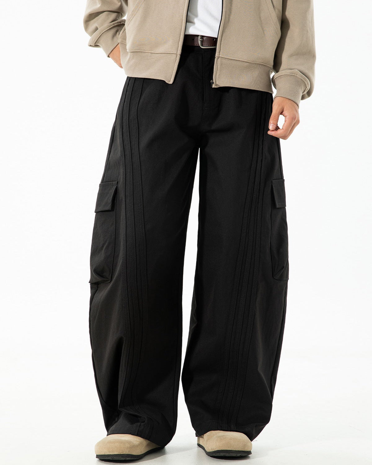 The Urban Edge Patchwork Cargo Pants