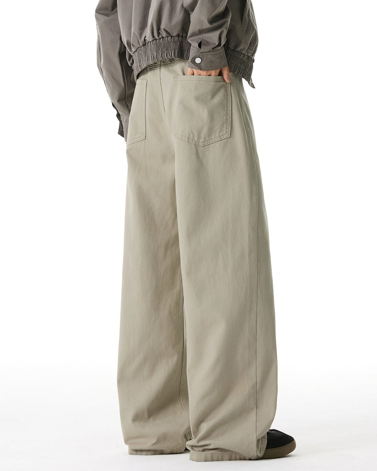 The Contour Weave Cotton Slacks