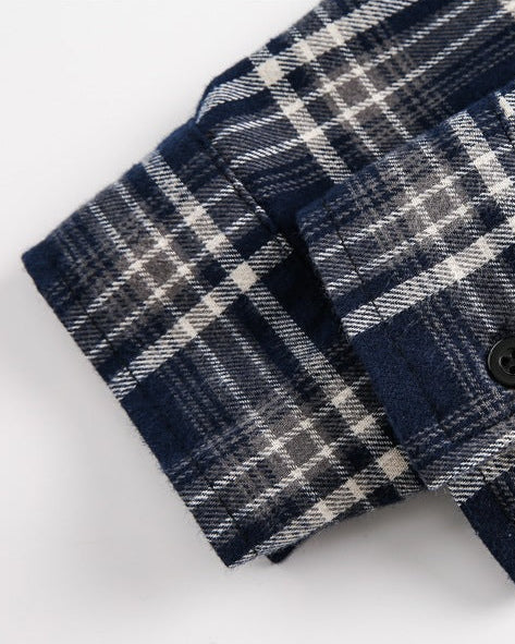 The Everton Plaid Cotton Overshirt