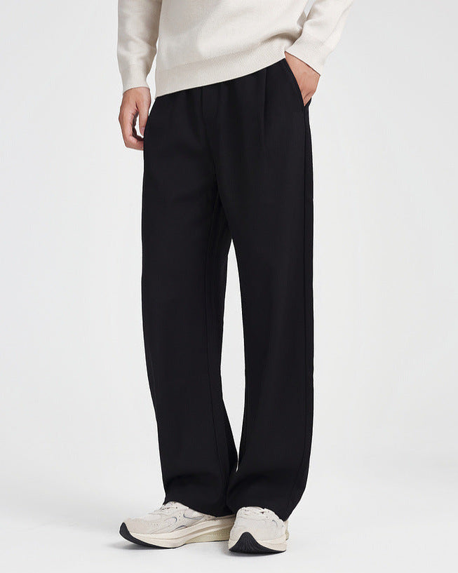 The Dual-Tone Modern Stretch Pants