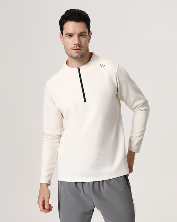 Tech Breathable Run Long Sleeve Zipper