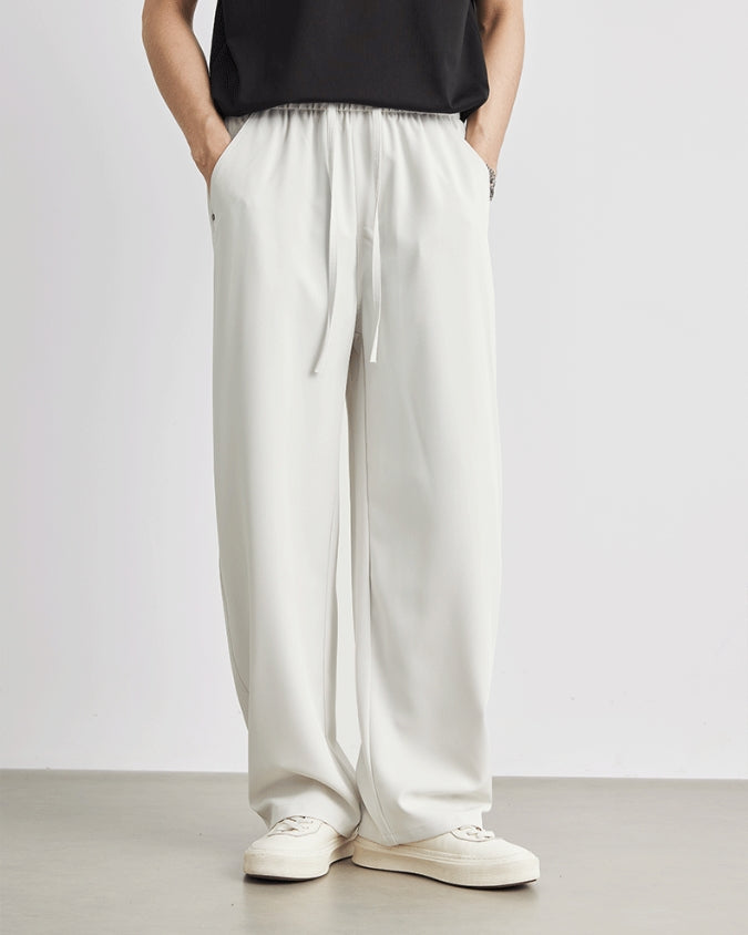 Loose Drawstrings Jogger Trousers