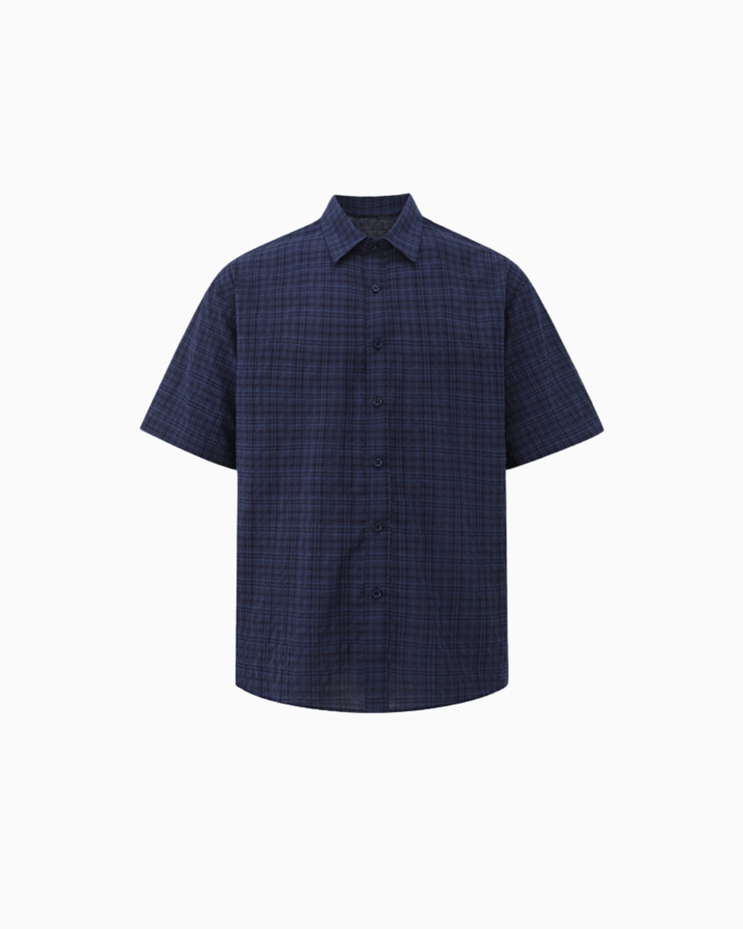 Midnight Check Short-Sleeve Shirt