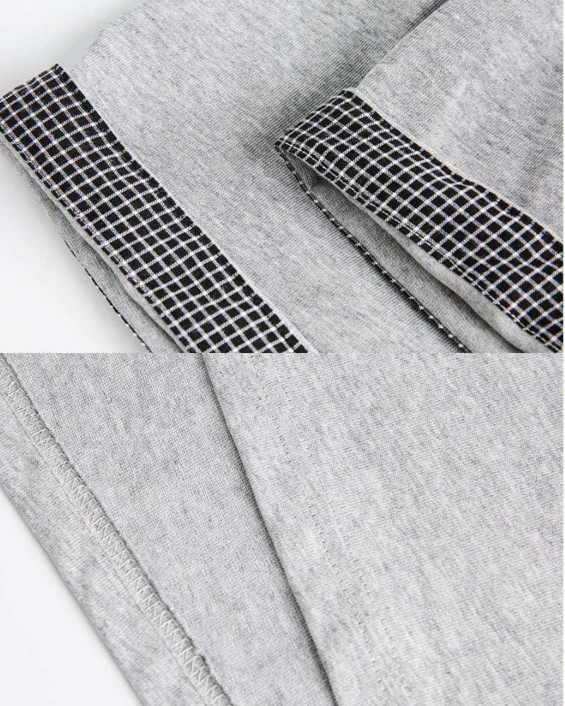 Double Contrast Collar Polo Shirt