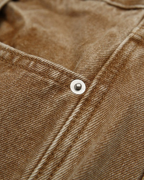 The Chromewash Straight Denim Jeans