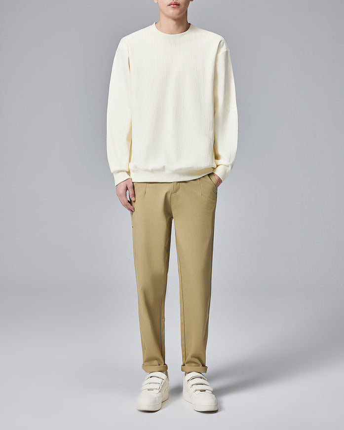 The Momoike ContrastEase 2025 Textured Sweater